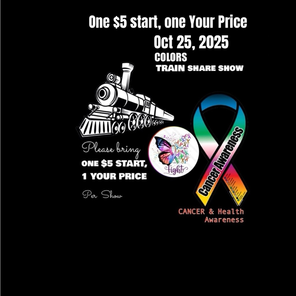 Sign Up Color SHARE TRAIN for CANCER & Health Awareness 10/25